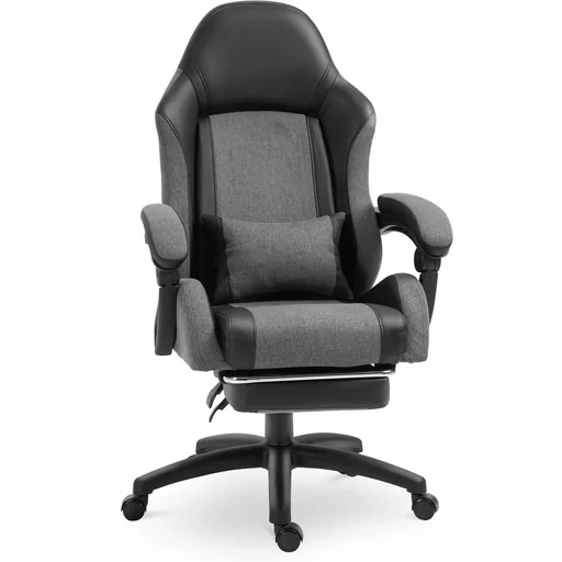 "Office chair with footrest image"