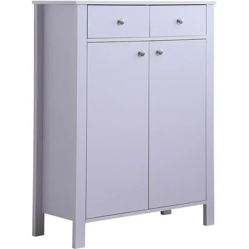 "Shoe cabinet with 2 drawers image"