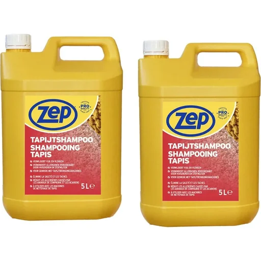 "ZEP Carpet Shampoo - 5 L x 2 pieces - Value Pack - 2 pieces image"