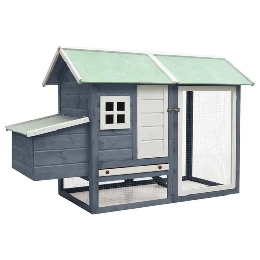 "Chicken coop 170x81x110 cm solid g image"