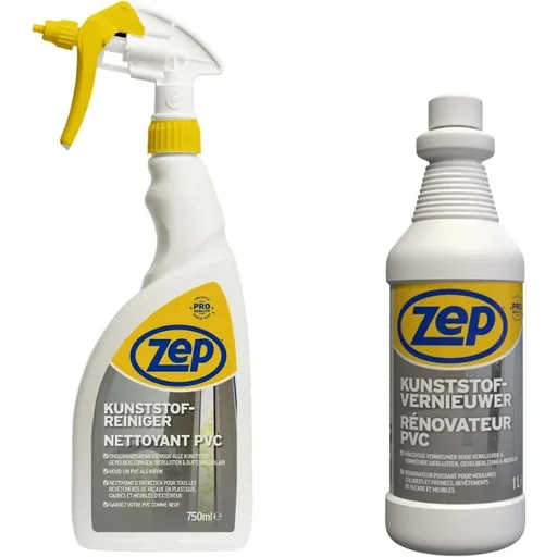 "ZEP Plastic Remover - 1 L and ZEP Plastic Cleaner - 750 ml image"