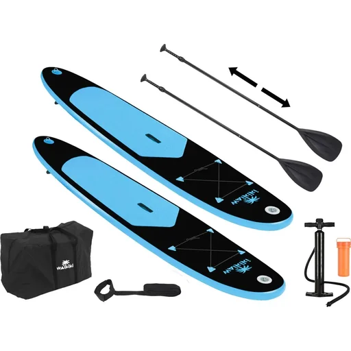 "DUOSET! Pacific 6-piece SUP board set - 285cm - Premium version - Inflatable paddle board - Max. 100kg image"