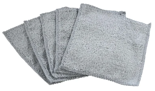 "zilotex ® lens cleaning cloths, microfiber with pure silver nitrate, set of 5 image"