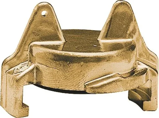 "Brass quick coupling, blind coupling, cam width 40 mm image"