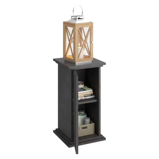 "FMD accent table with door 57.4 cm material color image"