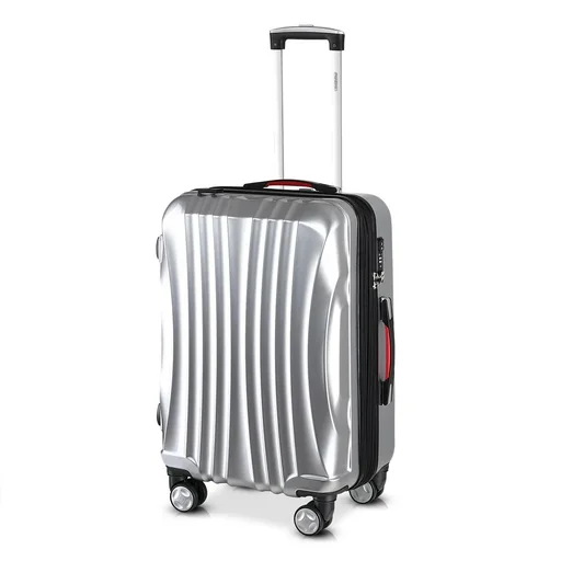 "Hard-shell suitcase ikarus silver L image"
