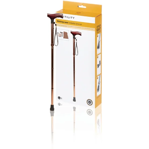 "Folding walking stick image"