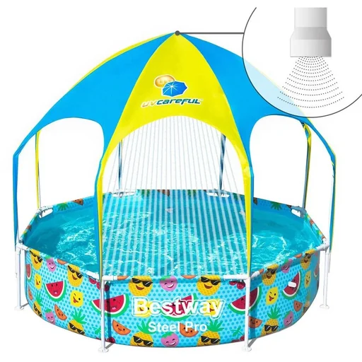 "Splash-in-Shade paddling pool - Ø 244 cm (14.5") image"