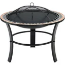 Mosaic fire bowl Sevilla round
