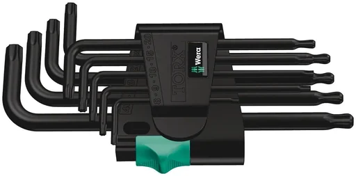 "zeskant L-key set, BlackLaser, 9 pieces image"