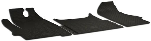 "Custom-fit rubber mats for Iveco Daily built from 2000 to today image"