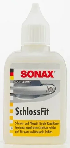 "Lock Fit, 50 ml lubricating and care oil for all door locks image"
