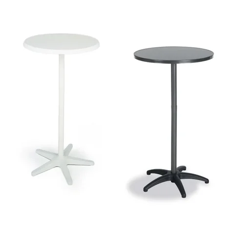 "Bar table "Duo" - white image"