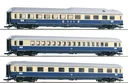 Car set 2, 3-part: F 21 Rheinpfeil , DB