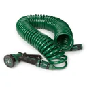 spiral hose with shower - 15 m