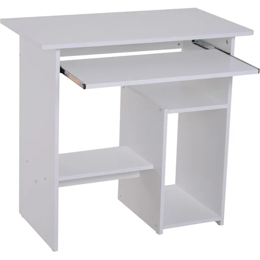"Desk, white image"