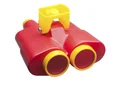Toy telescope large red/yellow