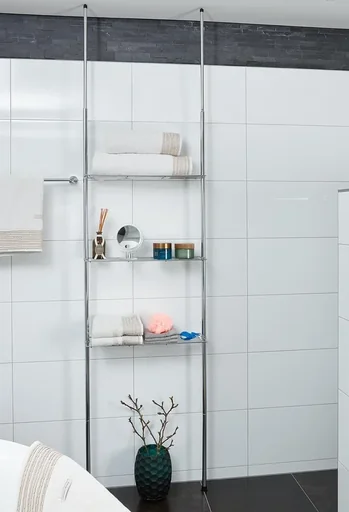 "Bathroom shelf 270 cm - Height adjustable - Bathroom cabinet image"