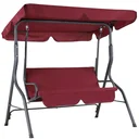 Swing bench - with parasol - Bordeaux