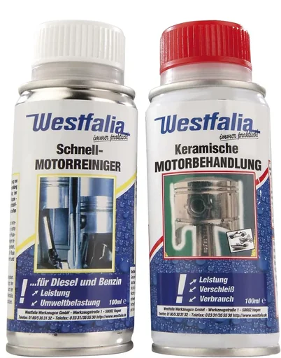 "Engine treatment + engine cleaner set image"