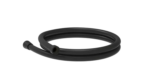 "Shower hose 150 cm, black image"