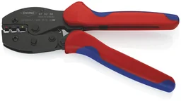 KNIPEX PreciForce crimptang met meervoudige componentenhulzen geblauwd 220 mm