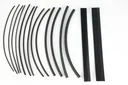 Heat shrink tubing set, 15 pieces
