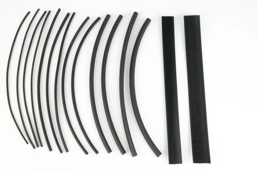 "Heat shrink tubing set, 15 pieces image"