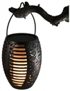 3-in-1 solar light with flame imitations