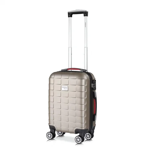 "Exopack hard-shell suitcase champagne 61x31x21 cm image"