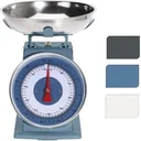 Mechanical Retro Kitchen Scale - 5KG - Blue