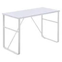 Desk PC table with tempered glass table top computer table office table work table loadable 80 kg easy to clean