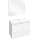 Concept bathroom furniture with mirror 60cm - White/White