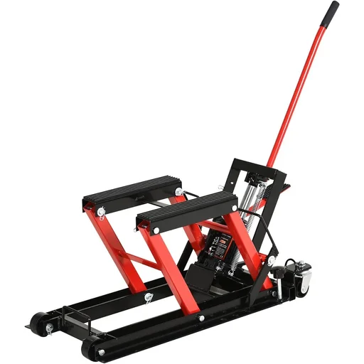 "Hydraulic motorcycle jack image"