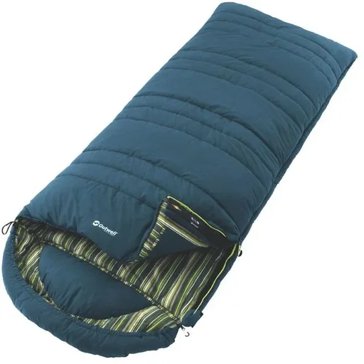 "Camper sleeping bag image"
