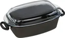 Oval roasting pan with lid, 33 x 21 x 11 cm, 6 liters