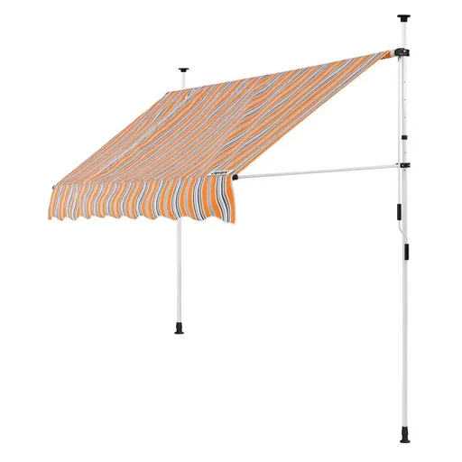 "Clamp awning yellow/blue 200cm image"