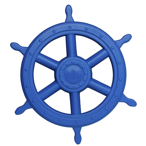 "Steering wheel "Pirate wheel" blue Ø400 mm for play equipment image"
