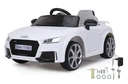 Ride-on children's vehicle, Audi TT RS, 12 Volt, White