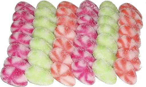 "Fruity Jelly Eggs, Confectionery, Two-Colored, 1000 g image"