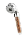 Shower head with LED color change and temperature display 6 cm