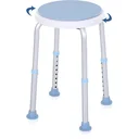 Bath stool with rotating seat