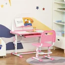 Children's desk, student desk, chair