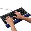Keyboard pad, blue, gel wrist rest