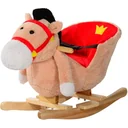 Children's rocking seesaw as a donkey