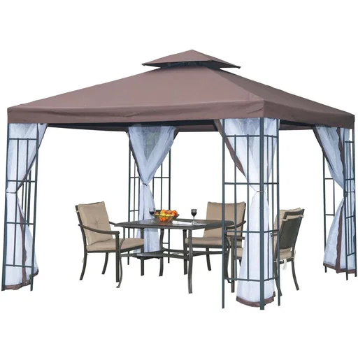 "Garden pavilion with double roof image"