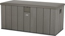 Kussenbox 570 L Grijs 150.7×71.9×69.1 cm – weerbestendige opbergbox van HDPE