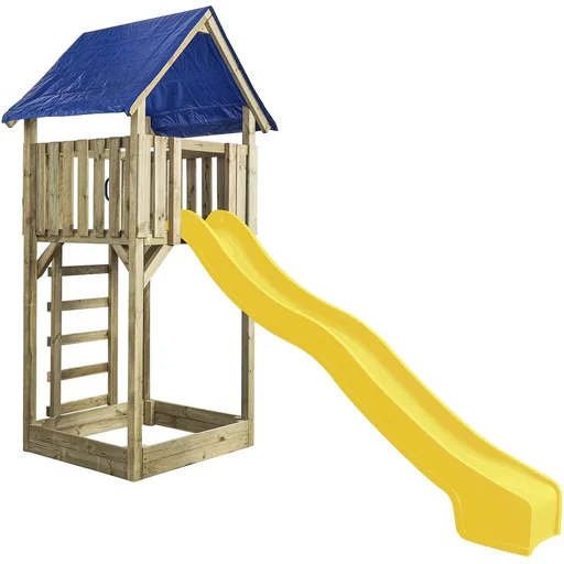 "Play tower Lisa with slide yellow image"