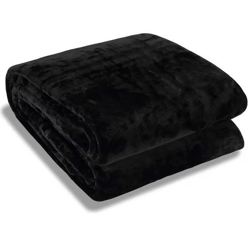 "Premium blanket black - 300g/m² image"