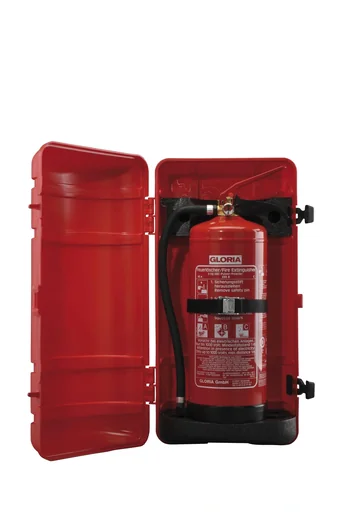 "Fire extinguisher truck box for trucks for fire extinguishers up to 6 kg image"